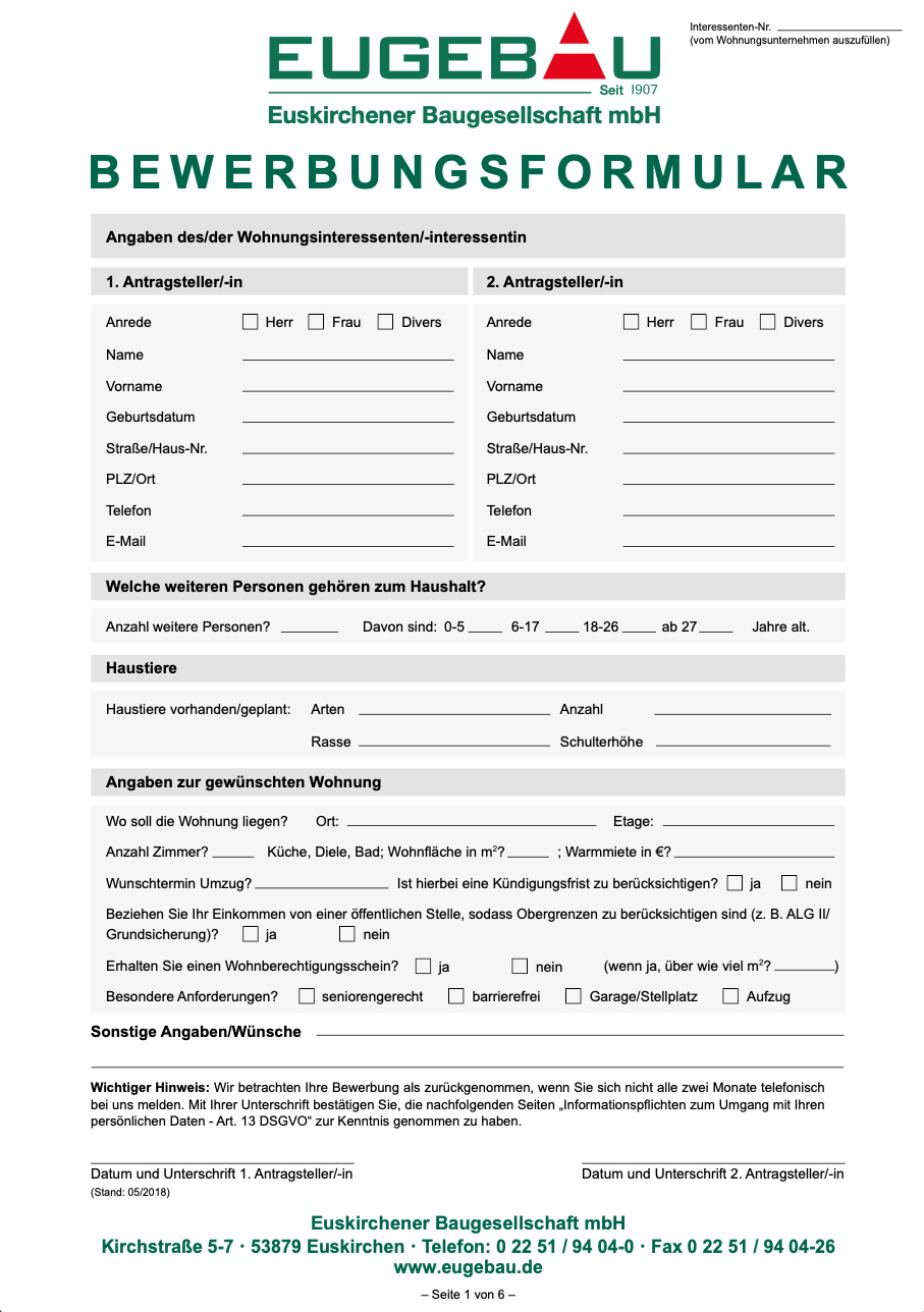 bewerbung