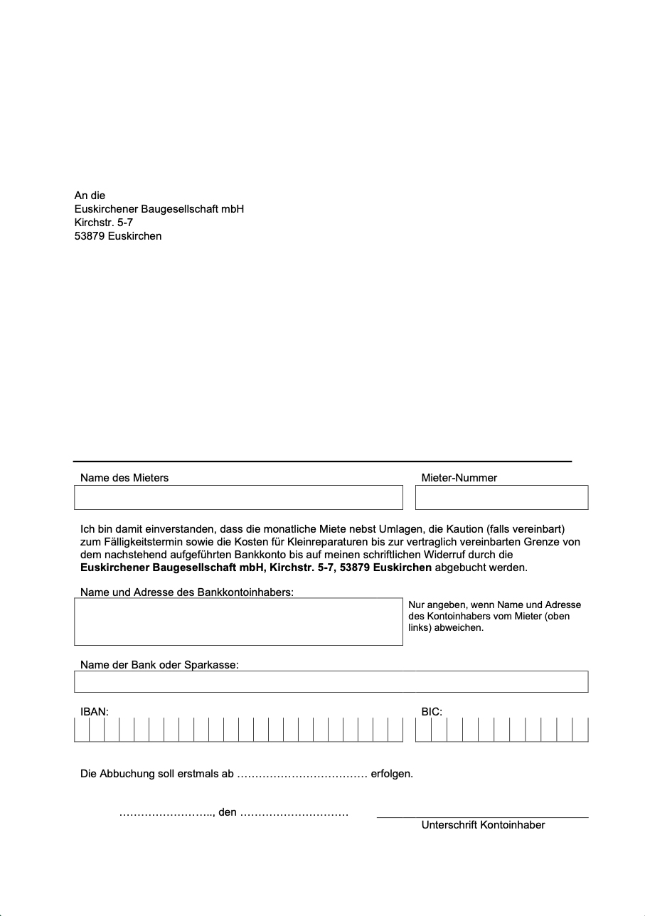 lastschrift